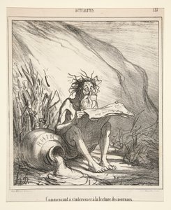 Commencing to by Honoré Daumier