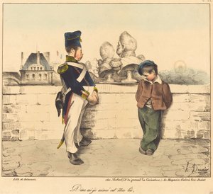 God, Did I Love That Being by Honoré Daumier
