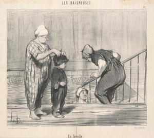 In the Family by Honoré Daumier