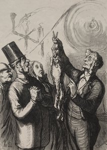 Exposition Universelle: In Ten Minutes You Will Have a Stew and a Hat by Honoré Daumier