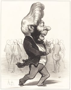 Ferdinand Favre by Honoré Daumier