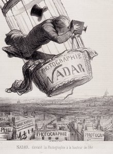Felix Nadar Elevating Photography to the Height of Art by Honoré Daumier