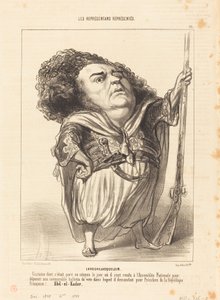 Henri de Larochejacquelein by Honoré Daumier