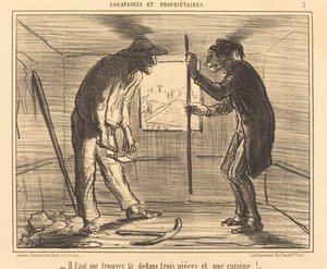 You must find me... three pieces... by Honoré Daumier