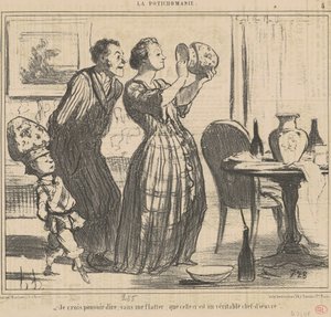 I Believe I Can Say, Without Flattering Myself by Honoré Daumier