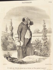 I Thought It Was More Fun Than That... by Honoré Daumier