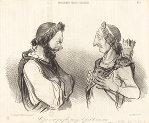 The Day is Not Purer... by Honoré Daumier