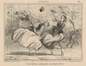 Spring Announcing Its Return to Paris