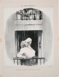 The Good Bourgeois by Honoré Daumier