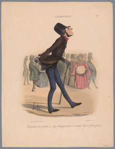 Man Walking in Shoes That Are Too Small from Vanity (series)