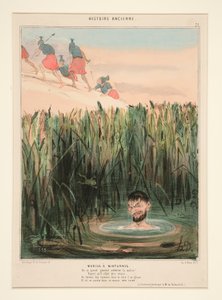 Marius at Minturnae. Admire the Malice of this Great General by Honoré Daumier