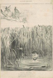 Marius at Minturnae by Honoré Daumier