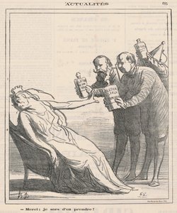 Thank you, I just had some by Honoré Daumier