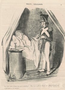 Yes, Dear Friend, Jealous as Much as You Want!... by Honoré Daumier