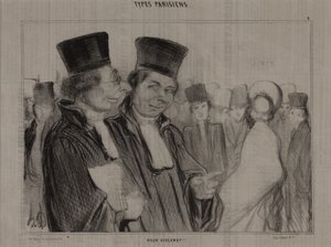 Parisian Types, no. 4: Old Scoundrel! by Honoré Daumier