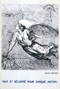 Peace and Security for Each Nation by Honoré Daumier