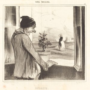 Regrets by Honoré Daumier