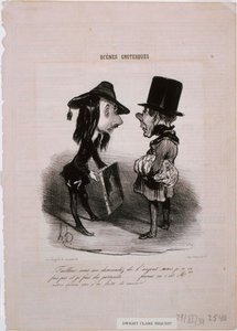 Grotesque Scenes by Honoré Daumier