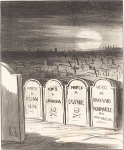 Napoleon Square by Honoré Daumier