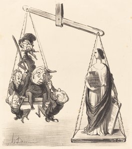 Universal Suffrage by Honoré Daumier