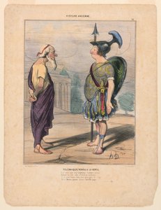 Telemachus Returned to Virtue by Honoré Daumier