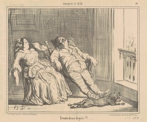 Tent Two Degrees!!! by Honoré Daumier