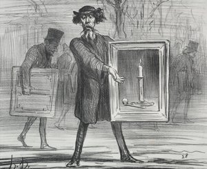The Exhibition of 1859 Plate 1: They Have Refused This, the Ignoramuses!