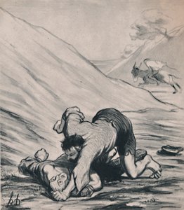 The Robbers and the Donkey, c.1860s, 1946