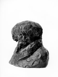 The busts loads of the “Celebrities of the Right Middle” Caricature by Clement Prunelle. Sculpture by Honore Daumier