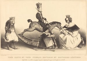 Very High and Very Powerful Legitimate Mustards by Honoré Daumier