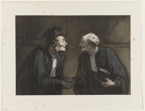 Two Lawyers shaking Hands