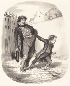A Model Son by Honoré Daumier