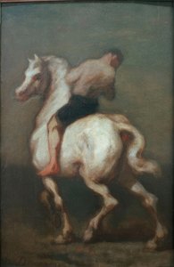 A Man on a White Horse