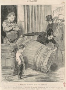 A Wine Merchant Upset in His Business