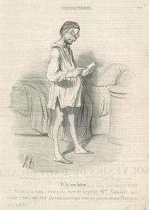A Meeting, It Might Be... by Honoré Daumier
