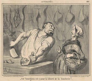 Is Your Bourgeois for the Freedom of the Butchery?