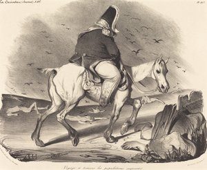 Journey Through the Eager Populations by Honoré Daumier