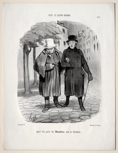 What You Will, Plate 7: Having Taken the Part of Dandies Under the Directory