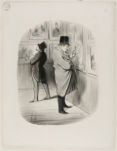 A True Art Lover, Plate 66 from The Good Bourgeois