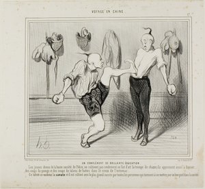 An Addition to a Splendid Education by Honoré Victorin Daumier
