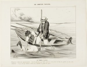 Man Overboard! "- Harpoon him more firmly!.... we can