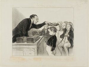 Mr. Jean-Joseph-Chaboulard, Plate 28 from Professors and Brats
