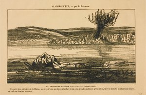 Philosophical Contemplations of a Lover of Silent Pleasures, from Les Baigneurs by Honoré Victorin Daumier