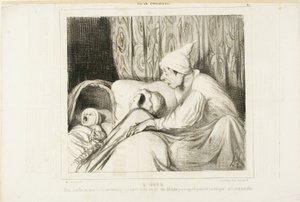 Sense of Hearing, plate 41 from Types Parisiens