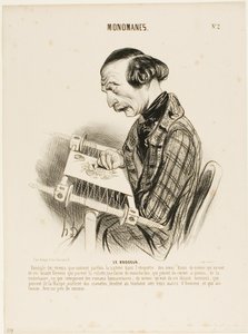 The Embroiderer by Honoré Victorin Daumier