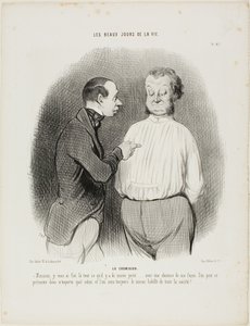 The Shirt Maker, plate 67 from Les Beaux Jours