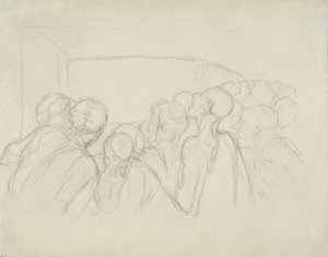 The Spectators by Honoré Victorin Daumier