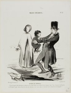 The Wells of Grenelle, Plate 37 by Honoré Victorin Daumier