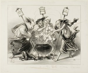 Too Many Cooks Spoil the Broth, Plate 129 from Actualités