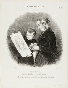 Yes, It Is Leonidas, Plate 100 from Les Beaux Jours De La Vie